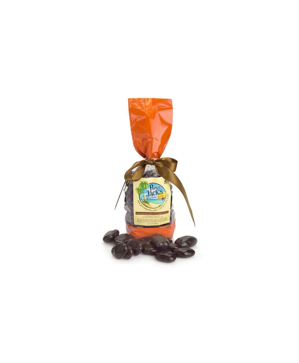 Dark Chocolate Grand Marnier Pecans 10 oz